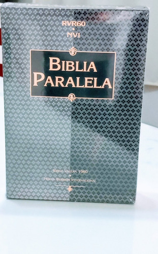 Biblia Paralela Tapa Dura Version R.v.1960-nvi