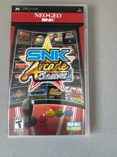 Snk Arcade Classics Vol. 1 Psp Original Completo Americano (Usado)