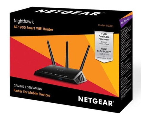 Router Netgear R7000 Ac1900 Smart Wifi Dual Band