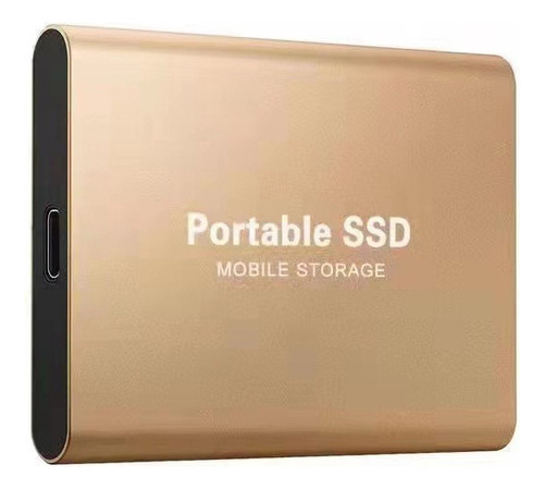 Disco Duro Externo Ultrarrápido M.2 Ssd De 8 Tb Color Dorado
