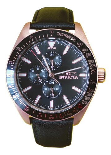 Reloj Invicta Aviator Taquimetro Calendario Hombre