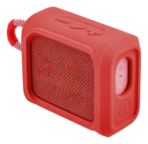 . Capa Protetora De Subwoofer Flexível Vermelho Go3 Audio