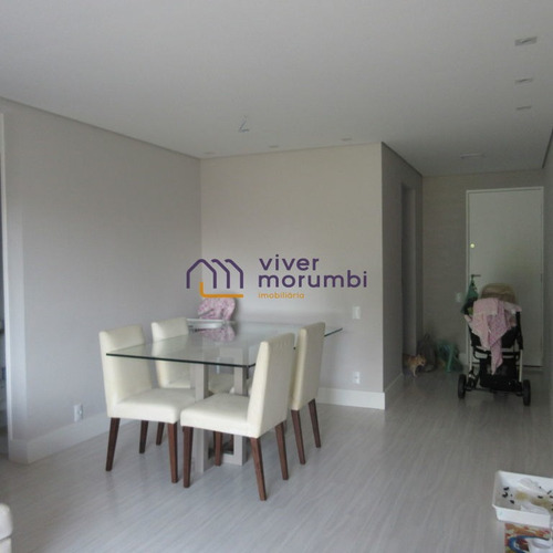 Imagem 2 de 15 de Lindo Apartamento! Bem Iluminado E Muito Verde! Morumbi - Nm2324