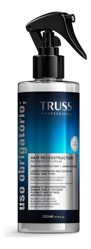 Truss Uso Obrigatório Kit Shampoo Condicionador E Reconstrut