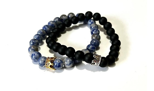 Pulsera Para Parejas Corona