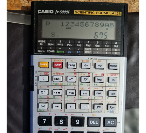 Calculadora Cientifica Casio Fx-5000f,128 Formula Integradas