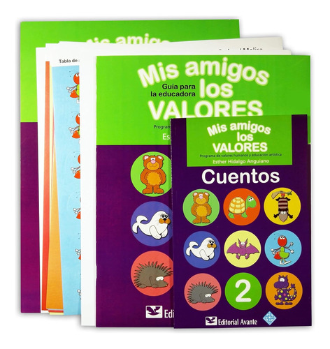 Mis Amigos Los Valores Paquete 2 Preescolar Editorial Avante