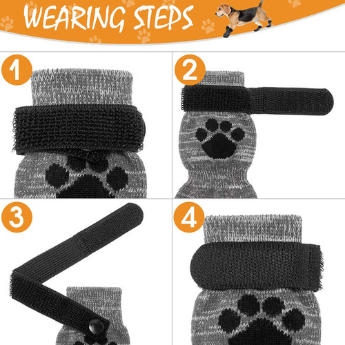 Kooltail Calcetines Antideslizantes Para Perros Para Evitar
