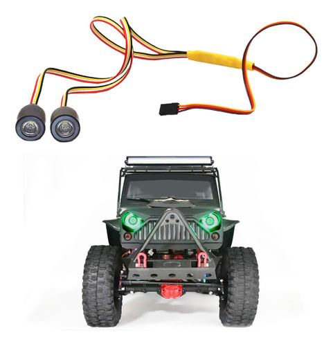 De Luz Led Luces De Camión Rc Car Crawler Accesorios 1/10
