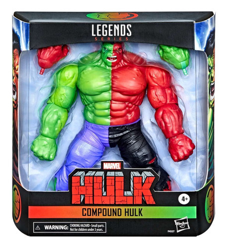 Legends Series Avengers Compound Hulk - Figura De Acción E