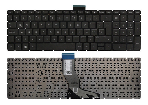 Teclado Hp 15-aw003la Negro Enter En L 15-ak000 15-ak001la