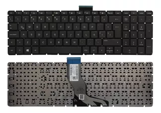 Teclado Hp 15-aw003la Negro Enter En L 15-ak000 15-ak001la