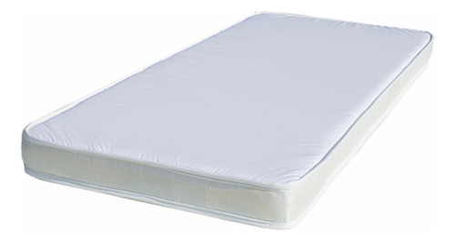 Colchon 70 X 100 X 10 Impermeable Practicuna Color Blanco