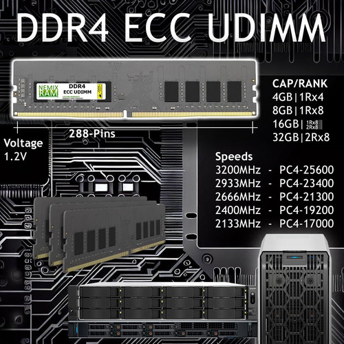 Nemix Ram 128gb (4x32gb) Ddr4 3200mhz -ck Server