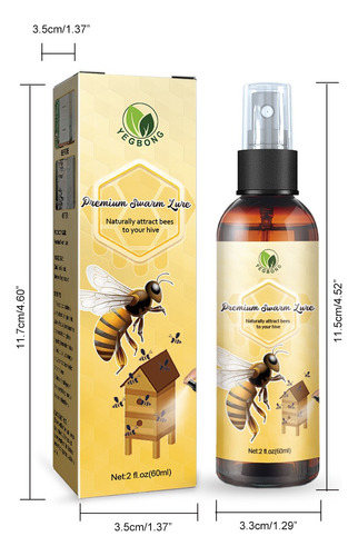 Aerosol Para Atraer Abejas C Garden Swarm Rustler, 60 Ml, Pr