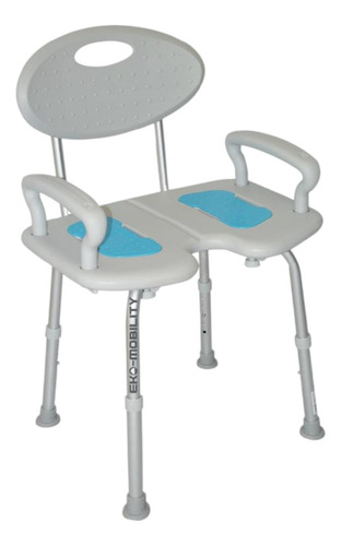 Silla Para Ducha Bariatrica Extra Ancha Con Ajuste Altura