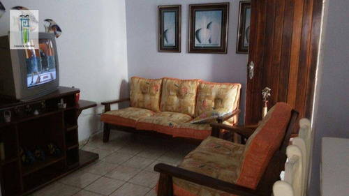 Imagem 9 de 12 de Apartamento Com 2 Dormitórios À Venda, 90 M² Por R$ 266.000,00 - Canto Do Forte - Praia Grande/sp - Ap0248