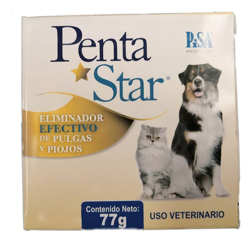 Penta Star Jabón Anti Pulgas Y Piojos Perros, Gatos Hurones