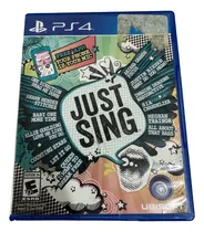 Comprar Just Sing Playstation 4 Ps4 Fisico  Gran Estado
