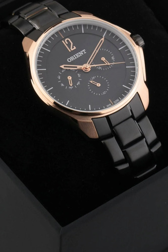 Relógio Feminino Orient Black Rose Original - Ftssm038 P2px