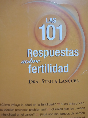 Las 101 Respuestas Sobre Fertilidad Stella Lancuba 