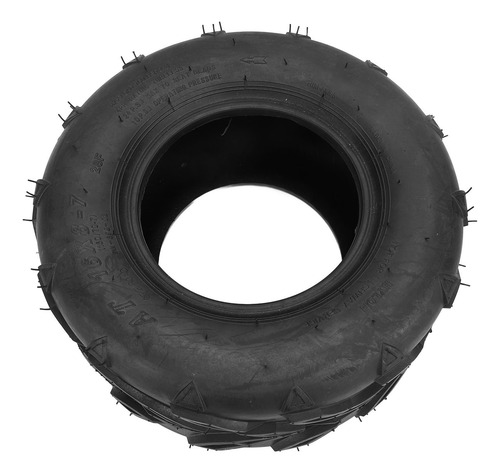 Aspiradora De Goma Go Kart Tires 16x87 Con Patrón De Llama
