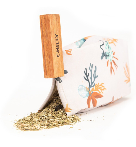 Imagen 4 de 4 de Equipo De Mate | Bolso Matero + Yerbera Chilly Coral