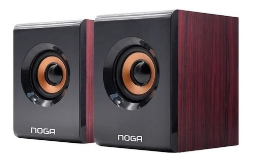 Imagen 2 de 8 de Parlantes Noga Ng-508p 2.0 Stereo Usb Multimedia Pc/ Noteboo