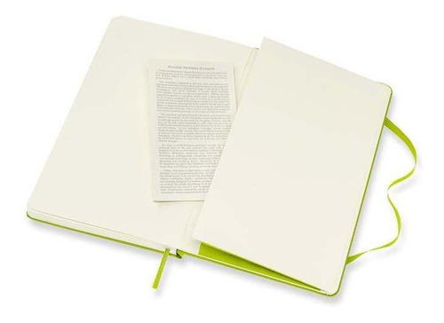 Moleskine Libreta Clásica Grande Verde Hoja Rayada P. Dura