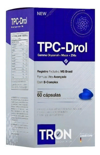 Suplemento em cápsula TronLabs  TPC-Drol proteínas TPC-Drol