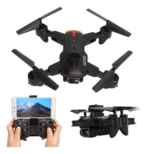 Cámara Dual Inteligente Rc Drone Stunt Roll Black Hd
