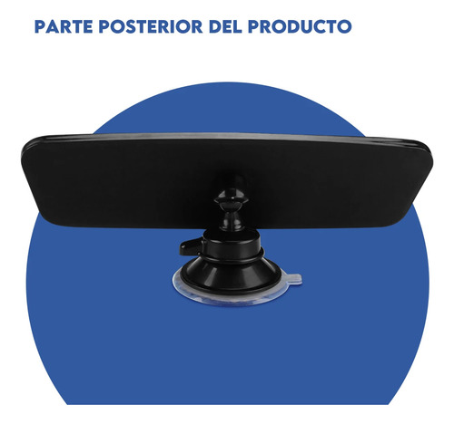 Espejo Retrovisor Universal Gran Angular 200x60mm