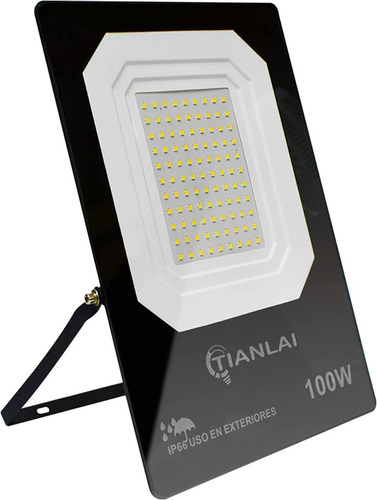 Reflector Led 100w Slim Luz Blanca Exterior R13w100s08 T2535