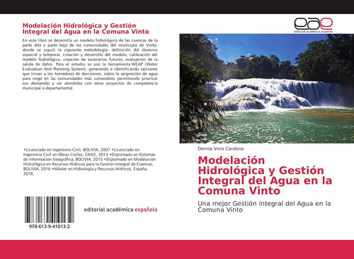 Libro: Modelación Hidrológica Y Gestión Integral Del Agua En