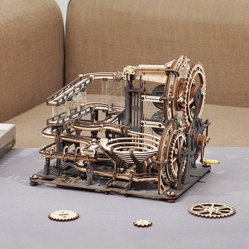 Modelo Rokr Lga01 De Circuito De Canicas 3d D/madera, 294 Pz