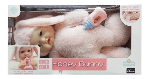 Imagen 1 de 3 de Muñeca Honey Bunny Mi Pequeño Bebe 35 Cm 3351