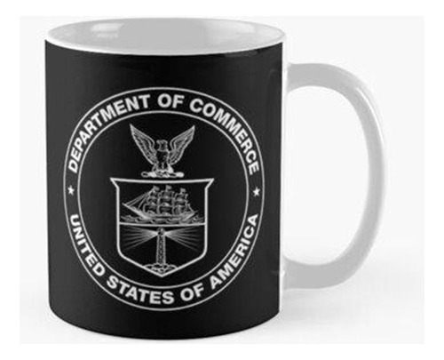 Taza Departamento De Comercio De Estados Unidos Calidad Prem