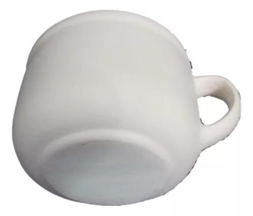 10 Taza De Ceramica Para Pintar Con Esmalte Interior