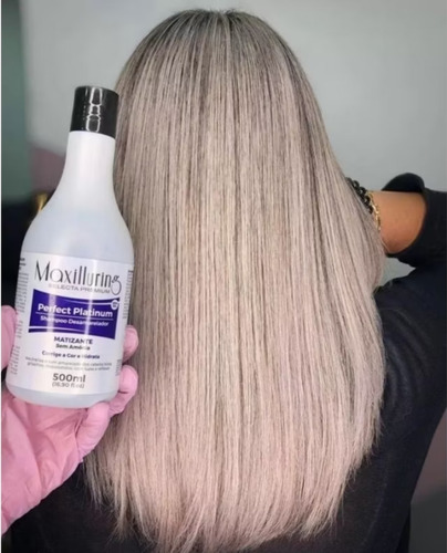 Shampoo Desamarelador Matizador Platinum 300ml Maxilluring