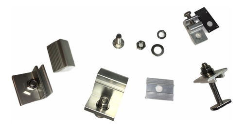 Imagen 4 de 4 de Kit Estructura / Base Para Paneles Solares 6x1