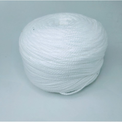 1 Hilo Crochet Peruano Blanco De Algodón 50gr