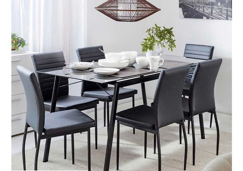 Juego De Comedor Dartagnan 6 Personas