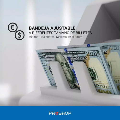Imagen 4 de 10 de Contadora De Billetes Máquina Nuevo Modelo Detector Falsos