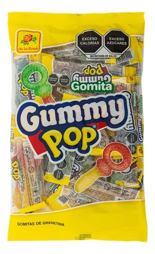 comprar Gomita De La Rosa Llave Gummy Pop 25 Pzas 325 Gr