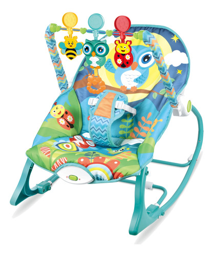 Bouncer Silla Vibradora Mecedora De Bebe Musical Con Juegos