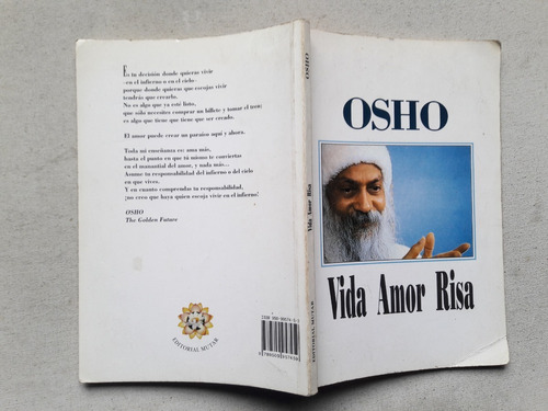 Vida Amor Risa - Osho - Editorial Mutar Argentina 1993