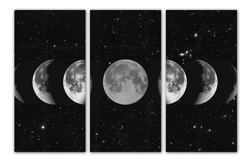 Cuadro 60x90cm Fases De La Luna Full Moon Cosmos