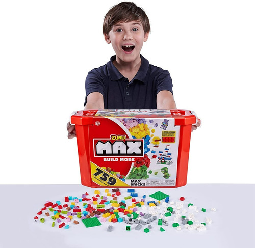 Bloques para armar Zuru Max Build More 759 piezas en caja