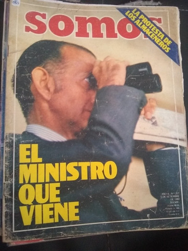 Revista Somos El Ministro Que Viene 5 9 1980 N207