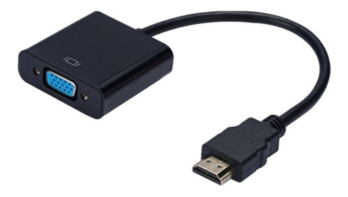 Conversor Hd 1080p Hdmi A Vga + Cable De Audio De 3,5 Mm